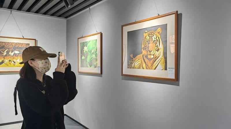 “剪爱——贾艳梅剪绘艺术作品展”走进高校